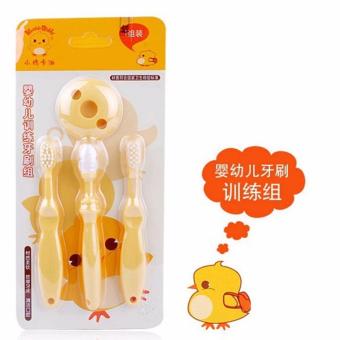 แปรงสีฟันเด็ก 3 STEP ยี่ห้อ Keaide Biddy สำหรับเด็กวัย 6 เดือน ถึง2 ปีขึ้นไป แปรงสีฟันเด็ก 3 STEP ยี่ห้อ Keaide Biddy สำหรับเด็กวัย 6 เดือน ถึง2 ปีขึ้นไป